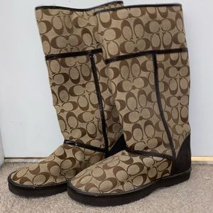 Classic Coach Boots. Never Worn